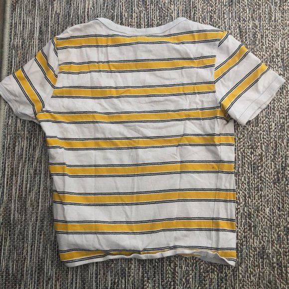 H&M Yellow Stripe Tee - Picture 2 of 3